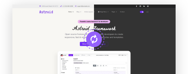 Enhance user experience with <em>built-in Light & Dark Mode</em> support